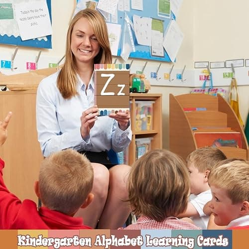 Adduster Bulletin Board Letters - ABC Alphabet Poster Classroom Decor Set Preschool English Poster Kindergarten/Primary School Classroom Wall Decor Daycare/Homeschool Supplies 10inx5.5in thumbnail 3