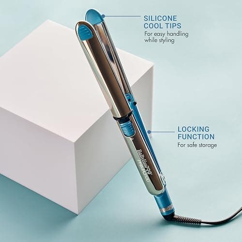 BaBylissPRO Nano Titanium Prima Ionic Hair Straightener – Professional Flat Iron & Curling Iron in One for Stylists, Pro Styling Hair Tool thumbnail 5