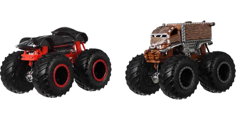 Hot Wheels Monster Trucks 2-Pack, Demolition Doubles Set of 2 Toy Vehicles in 1:64 Scale, for Kids & Collectors (Styles May Vary) thumbnail 7