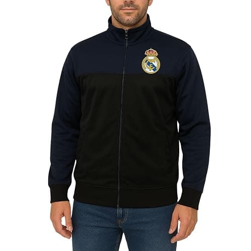Icon Sports Officially Licensed Real Madrid CF Track Jacket - Unisex Adult - Image 1