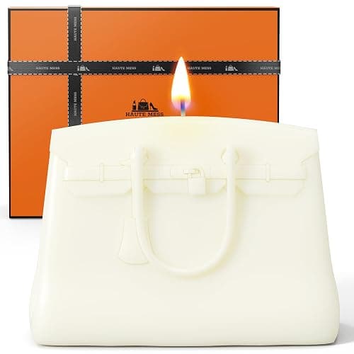 Handbag Candle in GiftBox - Air Wax - Designer-Inspired Luxury Gifts for Women - Birthday Gift for Women - Unique Gift for Her - Bougie Gifts for Girlfriend - Luxury Home Decor thumbnail 7