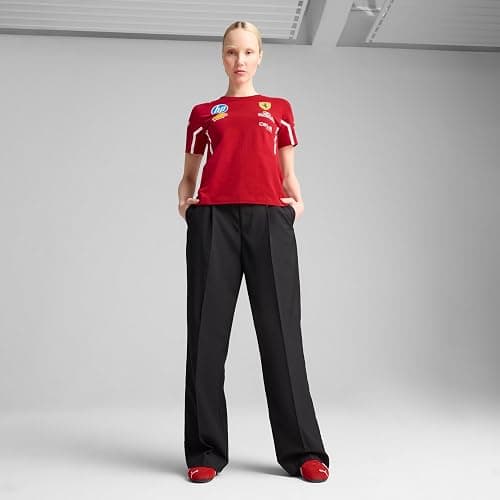 PUMA Scuderia Ferrari F1 2025 Women's Team Tshirt - Red thumbnail 5