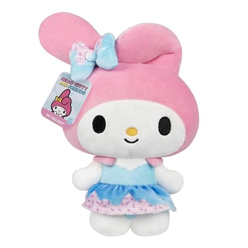 Jazwares Hello Kitty and Friends - 8-Inch My Melody Candy Wonderland Plush - Officially Licensed Sanrio Product from Ages 6+ thumbnail 4