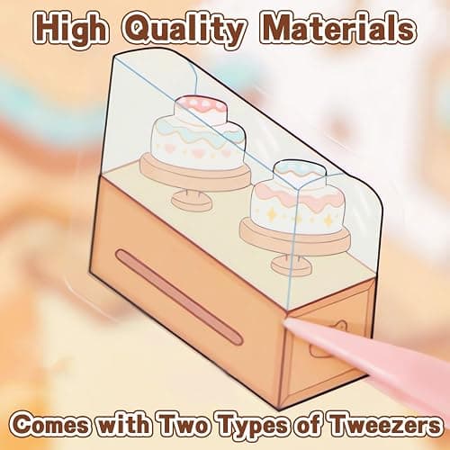 20 Sets DIY 3D Sticker Scene Collection Book for Kids Adults Cute Make Your Own Shop House Stickers for Gifts Stickers Therapy for Adult Relief Stress Pass The Time Play Park Hamburg Castle Library thumbnail 4