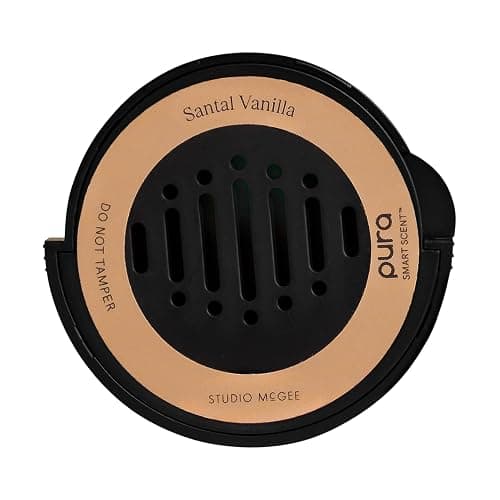 Pura and Studio McGee - Fragrance for Car Diffuser - Clean & Safe Luxury Scent Refill - Long-Lasting for 30 Days of Aroma - Must-Have Accessory - Santal Vanilla - Image 1