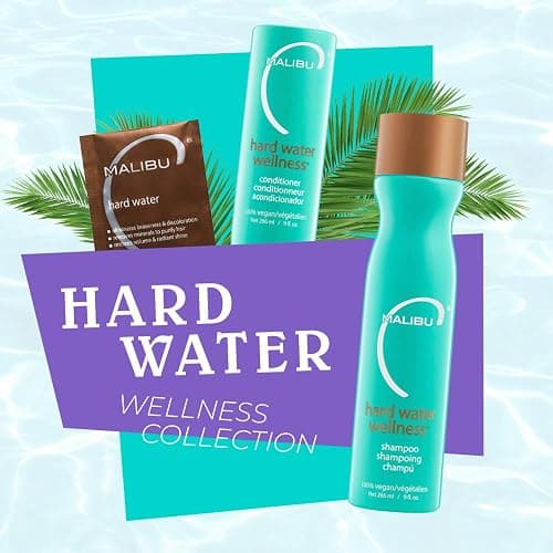 Malibu C Hard Water Wellness Remedy - Hard Water Shampoo, Conditioner & Hair Mask Packets for Removing Deposits and Impurities - Hydrating Hair Care Set (6 Ct) thumbnail 2