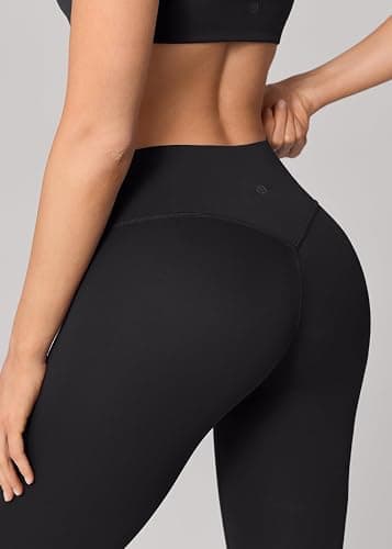 UNISSU Hugluxe No Front Seam High Waisted Yoga Leggings for Women Buttery Soft Comfy Casual Butt Lift Workout Pants - 25'' thumbnail 2