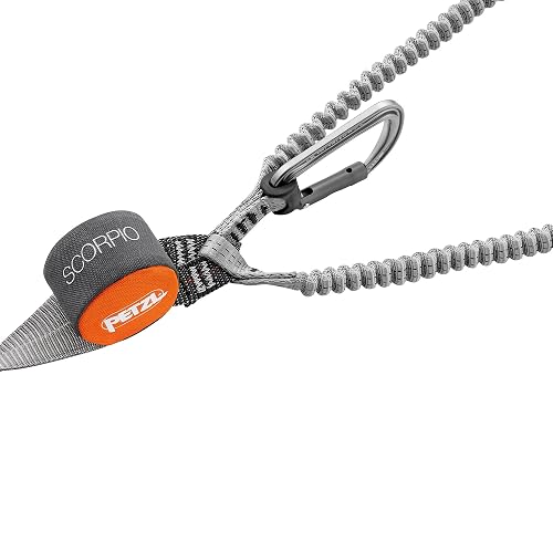 PETZL - Via Ferrata Scorpio Vertigo Lead - from 40 to 120 kg, Orange, 365 g thumbnail 3