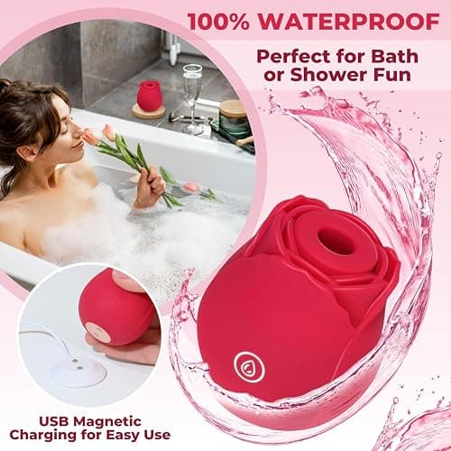 DELUXXEE Roses for Women-Unique Gifts for Her-Funny Gifts for Girlfriend- Upgraded Rose Flower thumbnail 5