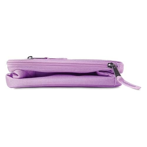 PackIt(R) Freezable Classic Lunch Box, Lavender, Built with EcoFreeze(R) Technology, Fully Freezable, Collapsible, Reusable, With Zip Front Pocket and Buckle Handle, Designed for Fresh Lunch On the Go thumbnail 4