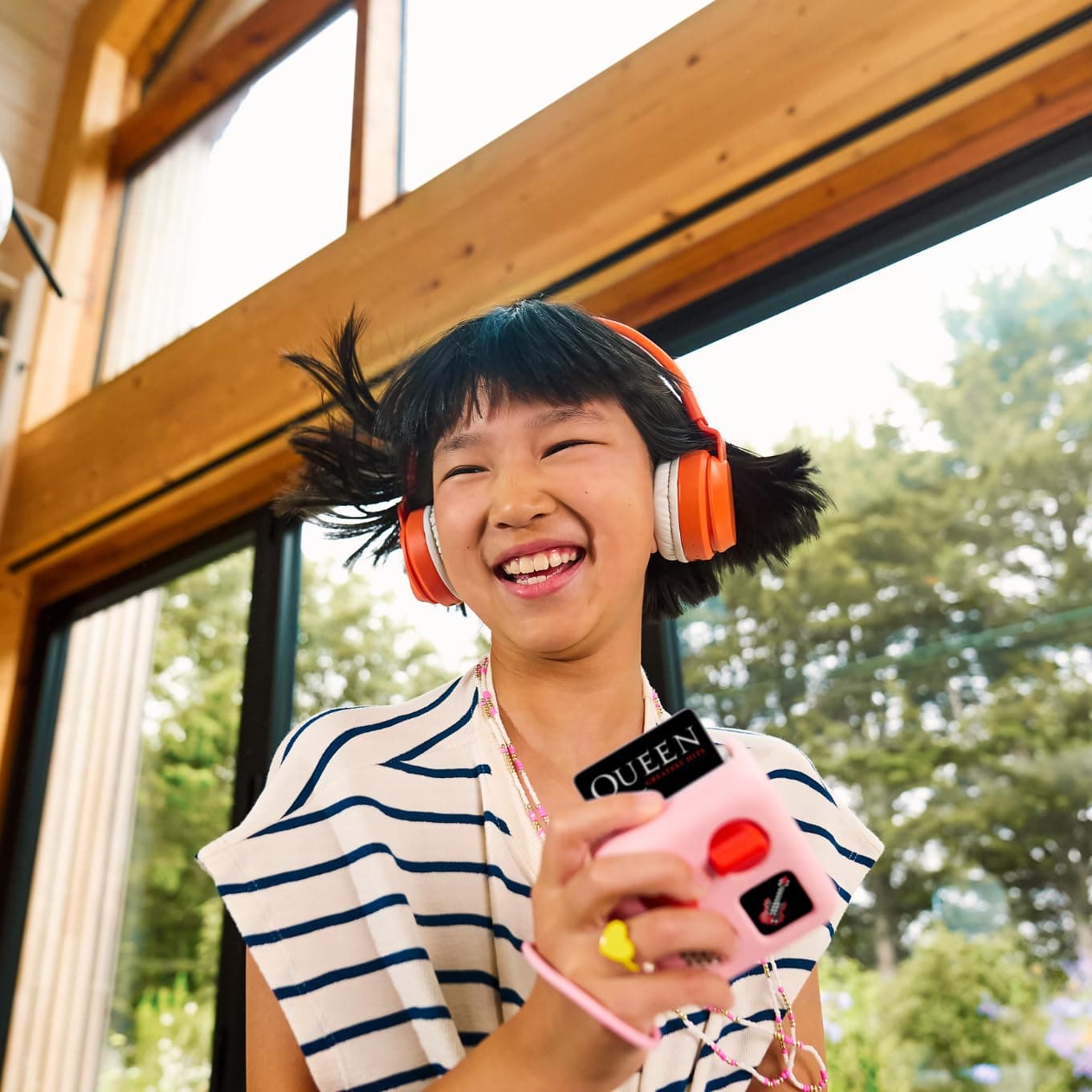 Yoto Mini (2024 Edition) + Disney Pixar Bundle – Kids Screen-Free Bluetooth Audio Player, All-in-1 Travel Device for Stories Music Podcast Radio White Noise, Use as Speaker or with Headphones thumbnail 5