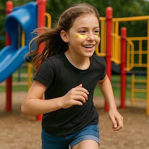 Metallic Gold Eye Black Stick,Anti-Glare Eye Black for Multi Sports | Glitter Eye Black for Baseball Football Softball, Anti-Glare Grease Stick Sports Favor Spirit Day Accessories thumbnail 3