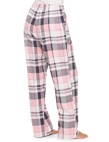 Casual Nights Women's Flannel Pajama Sleep Pants, Soft Plaid Pjs Bottoms thumbnail 4