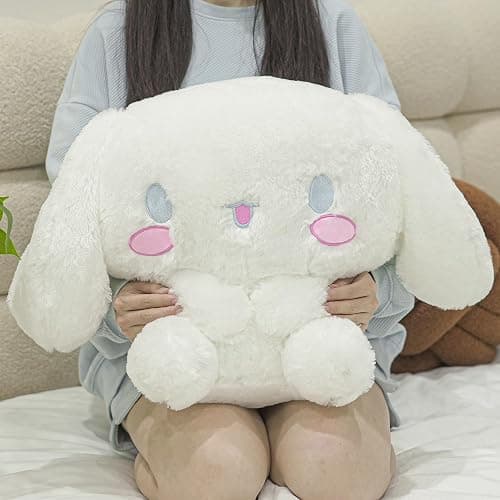 Juju White Kawaii Plush (20 in) - Cute Stuffed Animal Kawaii Plushies - Peluche Big Stuffed Animals Plushie - Peluches Grandes Cute Plushies - Cool Stuff Plush - Plushy (Fun) thumbnail 2