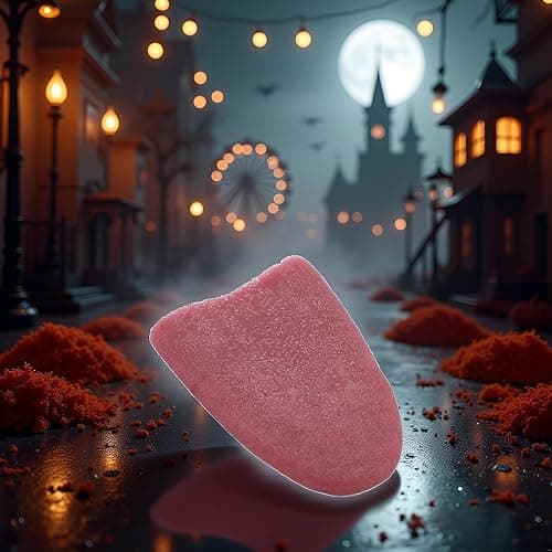 Jinshining 5 Pieces Realistic Fake Tongue False Tongue Prank Tongue Halloween Artificial Horrific Tongue Tricks Tongue Magic Props Stage Props for Carnival Halloween Party Decoration thumbnail 7
