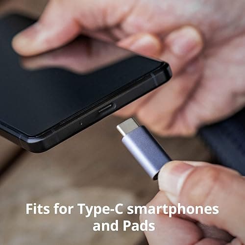 PGYTECH CreateMate High-Speed 2-in-1 SD Card Reader Adapter USB 3.1 Type-C UHS-Ⅱ SD 4.0/Micro SD Card Reader & Holder for Cameras, Smartphones, Drones, Action Cameras (Black, for SD/Micro SD) thumbnail 7