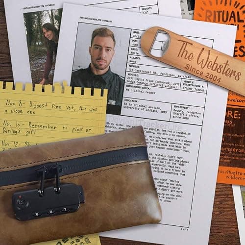 Hunt A Killer: Death At The Dive Bar, Solve a Murder at Old Scratch Tavern, Immersive Murder Mystery Game, Play Detective in Unsolved Mysteries, Great Gift For True Crime Fans, Designed for Ages 14+ thumbnail 5