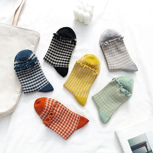 MeganJDesigns Athletic Socks for Women and Girls Cute Cotton Sock thumbnail 7