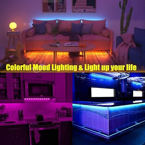 Tv Led Backlight, Maylit 8.2ft Led Strip Lights for 40-60in Tv, USB Powered Tv Lights kit with Remote, RGB Bias Lighting for Room Decor thumbnail 7