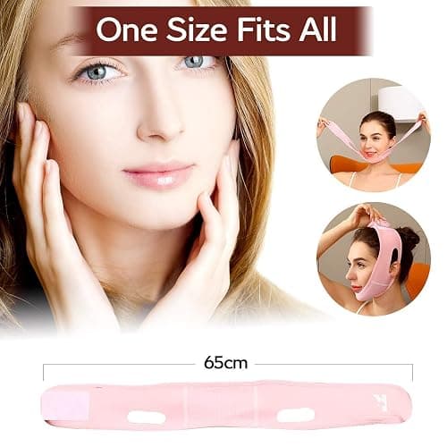 ParaFaciem Reusable V Line Mask Facial Slimming Strap Double Chin Reducer Chin Up Mask Face Lifting Belt V Shaped Slimming Face Mask thumbnail 2