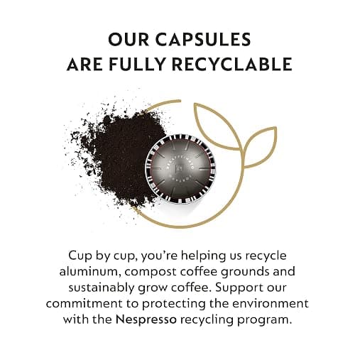 Nespresso Capsules Vertuo, Altissio Decaffeinato, Dark Roast Espresso, 50-Count Espresso Pods, Brews 1.35 oz. thumbnail 5