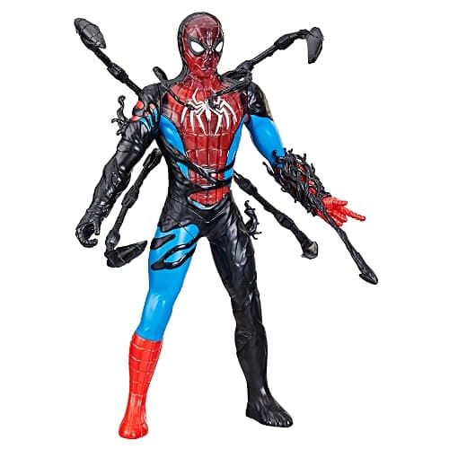 Marvel Spider-Man VenomVersus Spider-Man Liquid Shifter Action Figure with Accessories, 11-Inch-Scale (27 cm) Super Hero Toys for Kids Ages 4 and Up - Image 1
