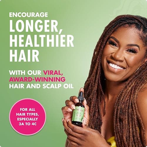 Mielle Organics Rosemary & Mint Hair Oil - Strengthening Biotin Oil Infused Frizzy & Damaged Hair Care - Split Ends & Dry Scalp Treatment to Support Longer, Healthier Strands, 2 Ounce thumbnail 2