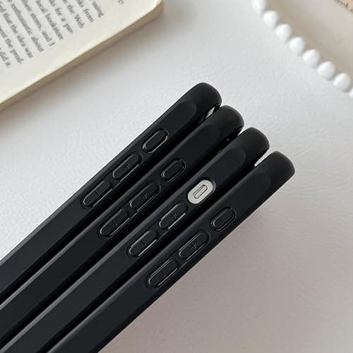 XIZYO Magnetic Case for iPhone 13, Floral Flower Cute Aesthetic Case [Compatible with Magsafe] for Women Girls Rose Pattern Slim TPU Bumper Shockproof Protective Cover, Branch Rose/Black thumbnail 4