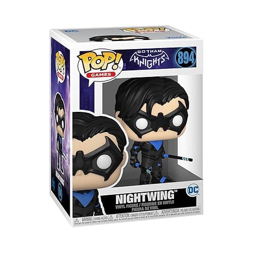Funko POP! Games: Gotham Knights - Nightwing - Batman - Collectable Vinyl Figure - Gift Idea - Official Merchandise - for Kids & Adults - Video Games Fans - Model Figure for Collectors and Display