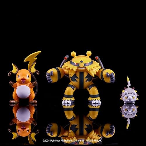 Pokemon Battle Figure 3 Pack - Features 2-Inch Togedemaru and Raichu and 3-Inch Electivire Battle Figures thumbnail 6