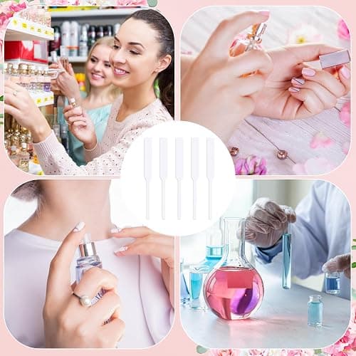 Ninsula 300P Perfume Tester Strips, Disposable Fragrance Tester Strips, Paper Scent Strips for Essential Oils, Fragrances, Diffuser, Aromatherapy Testing thumbnail 7