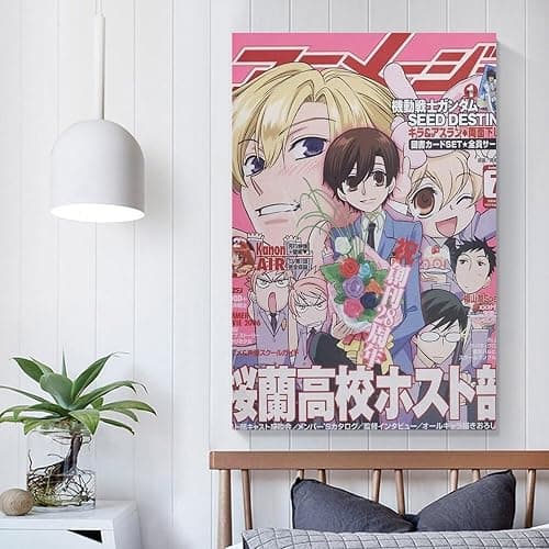 Anime Ouran High School Host Club Poster Print (2) Picture Print Canvas Poster Wall Paint Art Posters Decor Modern Home Artworks Gift Idea 08x12inch(20x30cm) - 08x12inch(20x30cm) - Unframe-style thumbnail 5