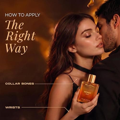 BellaVita Luxury Honey Oud Eau de Parfum | 100 ml | Unisex Perfume | Unisex Perfume with long-lasting Honey Oud Eau de Parfum, perfect for daily wear, special occasions and gifting thumbnail 5