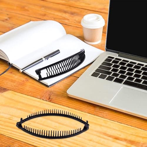 1st Choice 3 Pieces Clincher Combs Banana Combs Banana Clip Grip Comb Fishtail Fish Hair Lady Fish Shape Ponytail Banana Clip Girls Long Women Clamp Accessory thumbnail 5