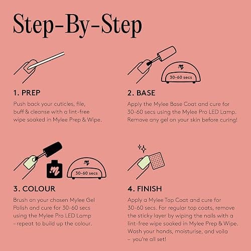Mylee Smalto Gel Semipermanente 8ml [Not In The Mud] - UV/LED Nail Art Manicure Pedicure, Lunga Durata, per Uso Professionale e Domestico [Autumn/Winter Range] - Vegan & Cruelty Free thumbnail 9