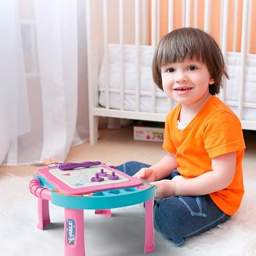 Lollipop Paw Patrol Magnetic Drawing Board - Limitless Creativity with Easy Erasing - Mess-Free Fun, Smart Storage, and Kid-Friendly Design for Creative Adventures - Pink Color thumbnail 2