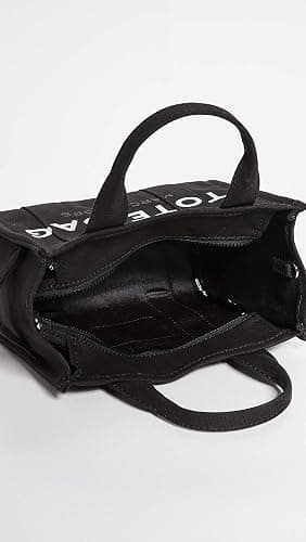 Marc Jacobs Women's The Canvas Small Tote Bag, Black, One Size thumbnail 6