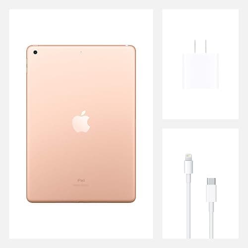Apple iPad (10.2-inch, Wi-Fi, 32GB) - Gold (Latest Model, 8th Generation) (Renewed) thumbnail 8