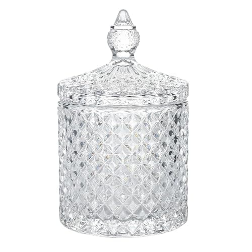 Wattepadspender,Wattestäbchen Behälter,Wattepads aufbewahrung,Bad zubehör,Kosmetikaufbewahrung,Tampon,ohrenstäbchen,ohrstäbchen,Badezimmer organizer,spender,box,q tips holder,qtip jar,q-tip,dispenser - Image 1