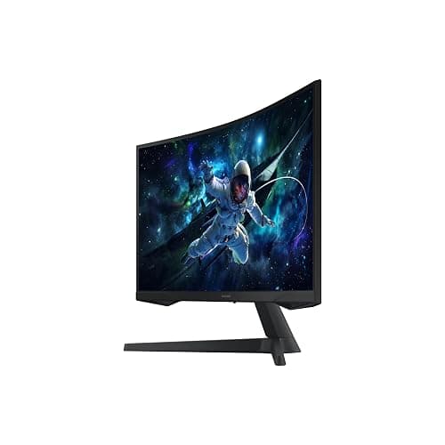 SAMSUNG 32" Odyssey G55C Series QHD 1000R Curved Gaming Monitor, 1ms(MPRT), HDR10, 165Hz, AMD Radeon FreeSync, Eye Care, Glare Free, Sharp Resolution LS32CG550ENXZA thumbnail 10