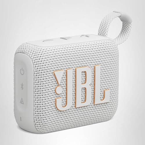 JBL Go 4 - Ultra-Portable, Waterproof and Dustproof Bluetooth Speaker, Big JBL Pro Sound with Punchy bass, 7-Hour Built-in Battery, Made in Part with Recycled Materials (White) thumbnail 8