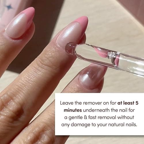 Glamnetic Press On Nail Remover | Odorless, No Acetone, Gentle Press-On Nail Remover Serum for Fake Nails | 30 ml/1.01 fl. oz. thumbnail 2