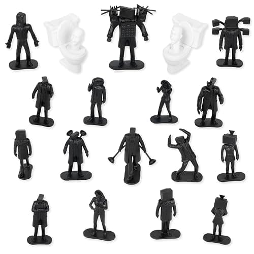 SKIBIDI Toilet Battle Bucket, Collectible Figures, Officially Licensed Toilet Merch thumbnail 5