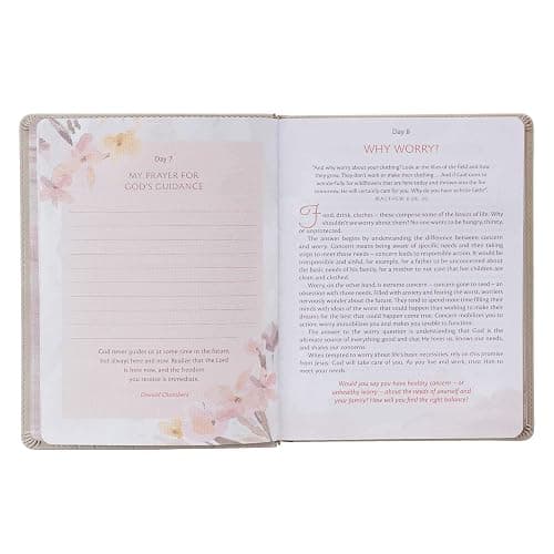 My Quiet Time Devotional - 365 Devotions for Women To Bring You Into The Peace Of The Presence of God Cappuccino, Faux Leather Flexcover Gift Book w/Ribbon Marker thumbnail 5