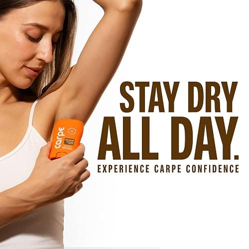 Carpe 100-Hour Antiperspirant Deodorant for Men, Sandalwood - 2 Pack | Dermatologist Tested - 100 Hr Sweat & Odor Control - Free from Baking Soda & Parabens - Clinical Strength Deodorant - 2 Pack thumbnail 8