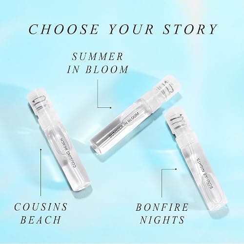 Just Juice - The Summer I Turned Pretty Mini Perfume Set - 3 Perfumes for Women and Men - Cousins Beach, Bonfire Nights, Summer in Bloom - 3 pc thumbnail 4