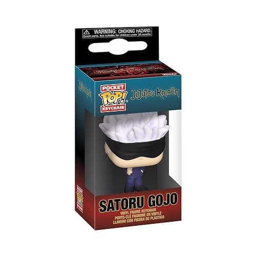 Funko POP! Keychain: Jujutsu Kaisen - Gojo | Official Anime Merch - Mini Figurine Keyring for Keys, Bags and Backpacks - Stocking Filler and Party Bag Gift thumbnail 2