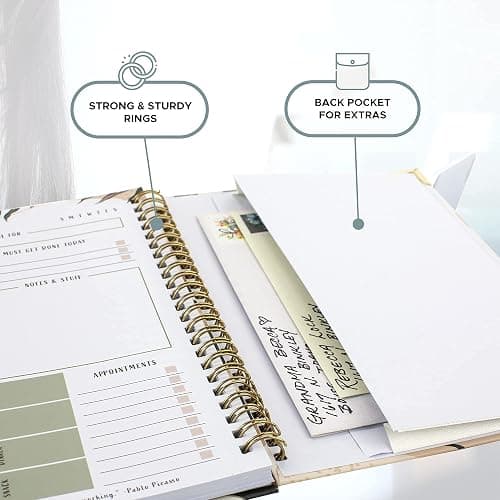 Beautiful To Do List Notebook - Aesthetic Daily Planner to Easily Organize Your Tasks And Boost Productivity - Stylish Undated Planner And School or Office Supplies For Women thumbnail 4