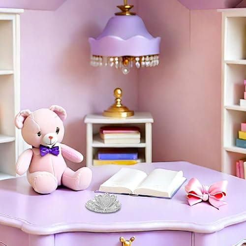 Toyvian 80pcs Miniature Dollhouse Queen Crowns Plastic Tiara Hair Accessories for Doll Dress Up Role Playing thumbnail 6