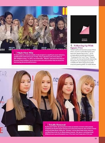 Blackpink - Fan Guide: Superstars Of K-Pop, Get To Know Jennie, Jisoo, Lisa, Rosé, Performances, Coachella, Style, Nail Inspo, New Music, Movies, TV Shows, Quizzes, Puzzles, Games & 2 Free Posters! thumbnail 3